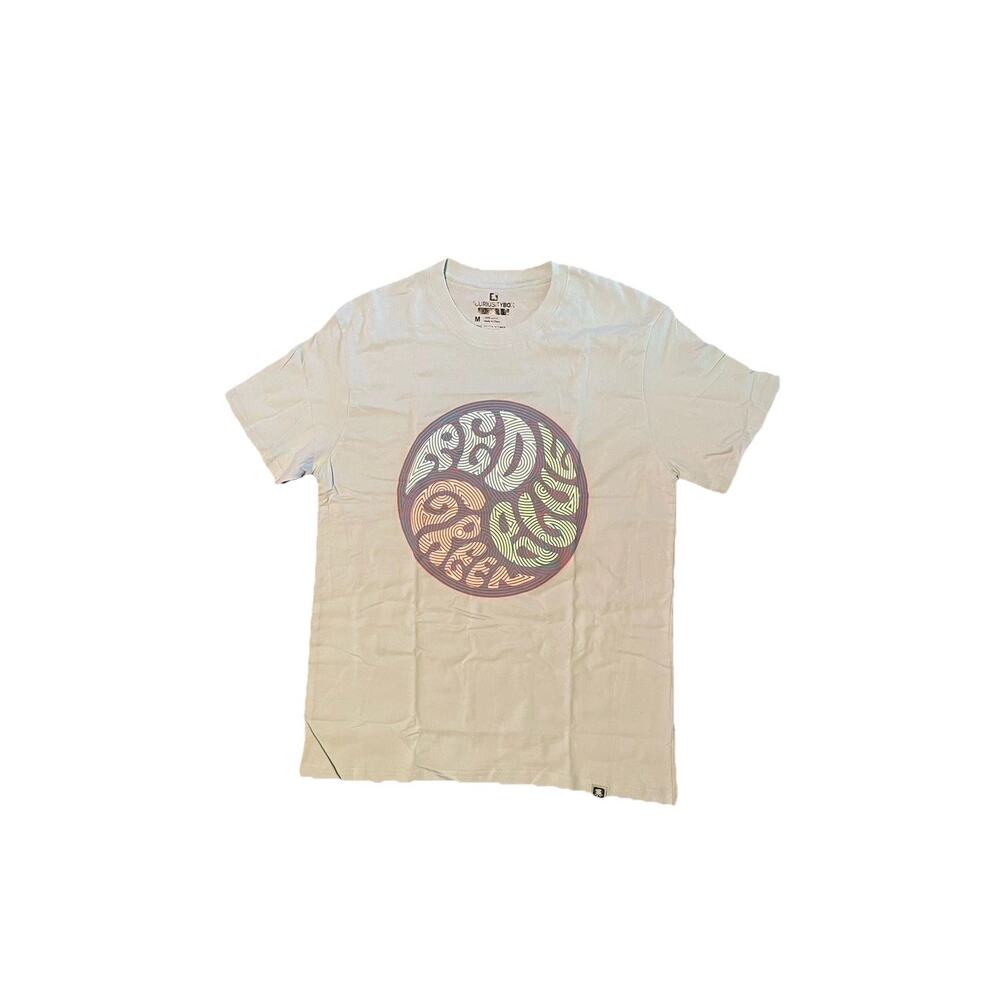The Curiosity Box Vsauce Bezold Stroop Optical Illusion T-Shirt Mens M Blue